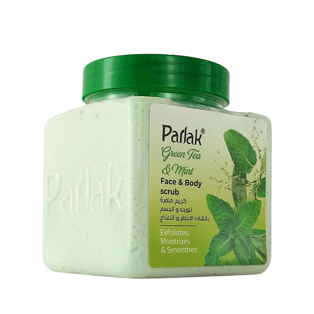 Parlak Face & Body Scrub Cream With Green Tea & Mint 350gm