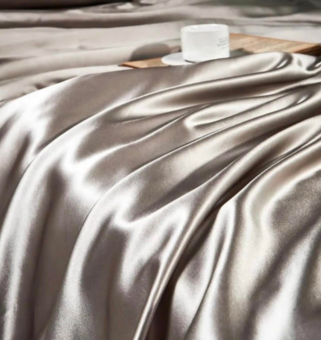 Diva Cotton Bed Sheet Set of Flat Sheet 240x260 cm and 2 Pillowcases 70x55 cm, 3 Pieces - Gold