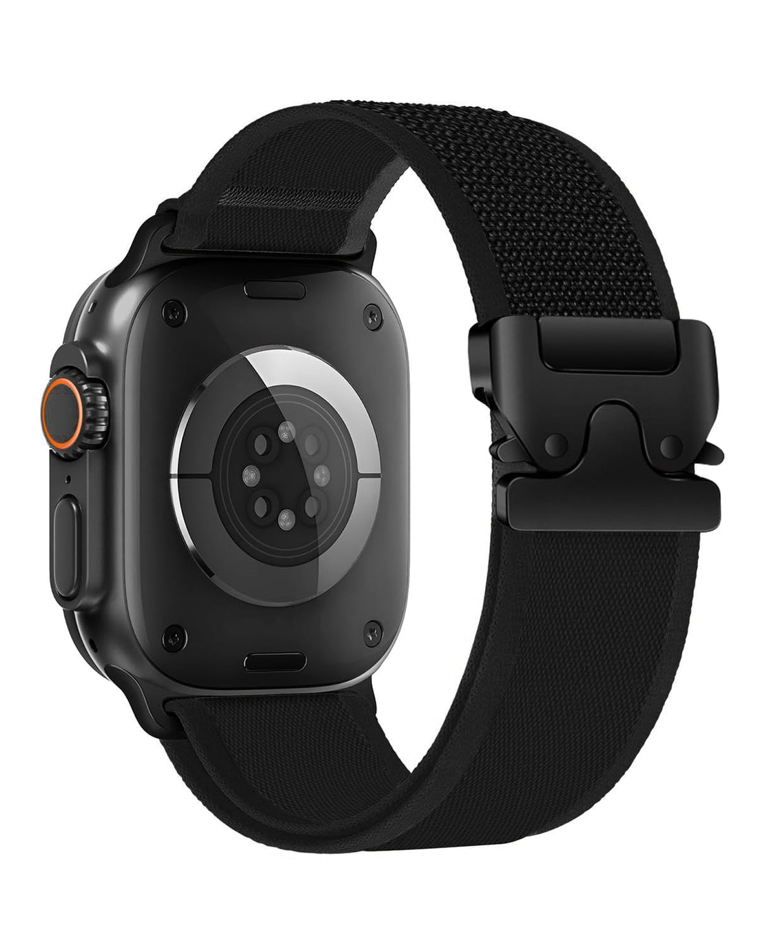 Stretchy Nylon Strap for Apple Watch Ultra 3 2 1 Strap 49mm 46mm 45mm 44mm 42mm iWatch Straps for Men Women, Parachute Clasp Elastic Sport Band for Apple Watch Series 11 10 9 8 7 6 5 4 3 SE/2