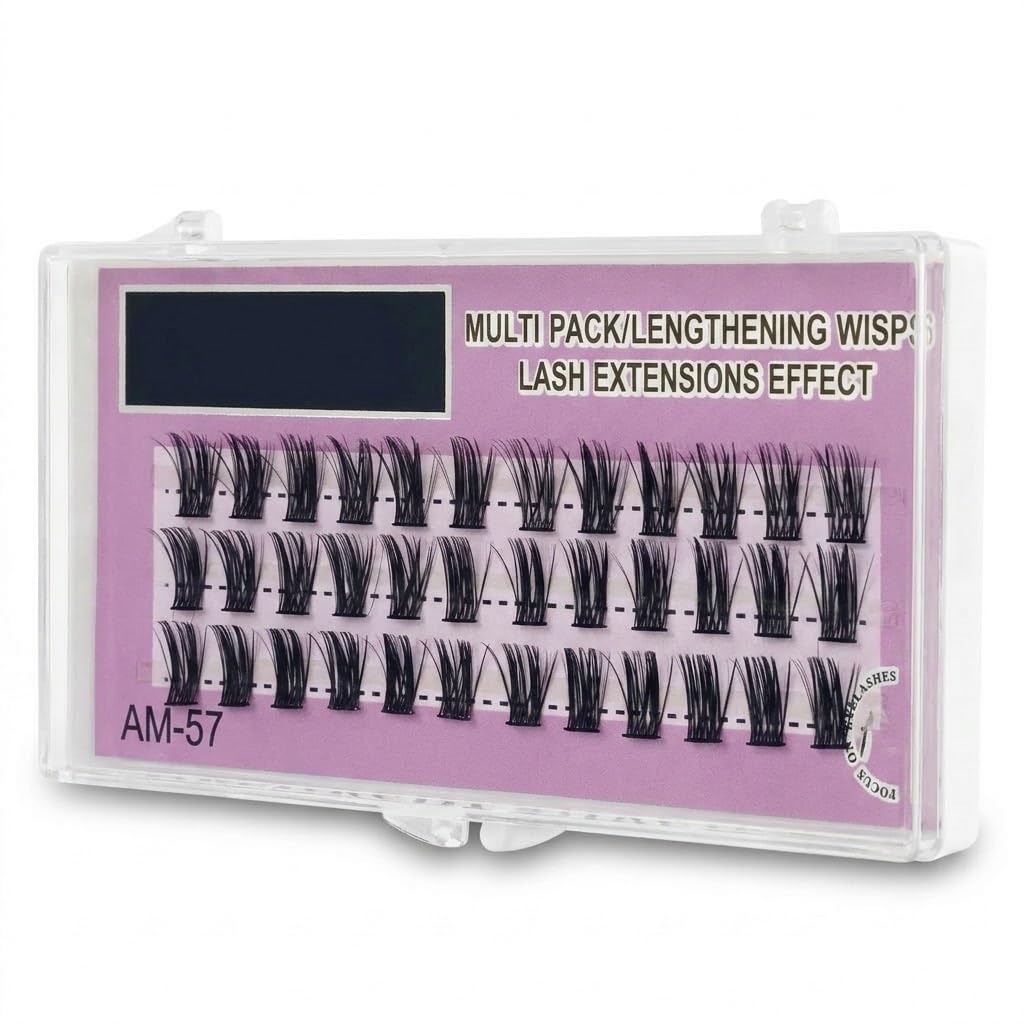 LAHES 60 PCS - Extensions Individual Lash Volume 6D mink - FREE EYELASHES - Natural Eyelashes -ONE BY ONE