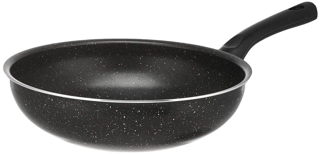 Lazord Granite Deep Frying Pan 24cm, Black