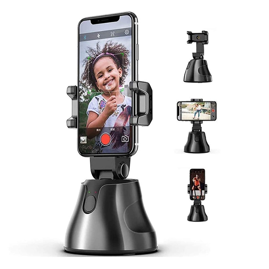 Apai Genie The Personal Robot-Cameraman, 360 Rotation Phone Mount Personal Sensor Holder Tripod - Black