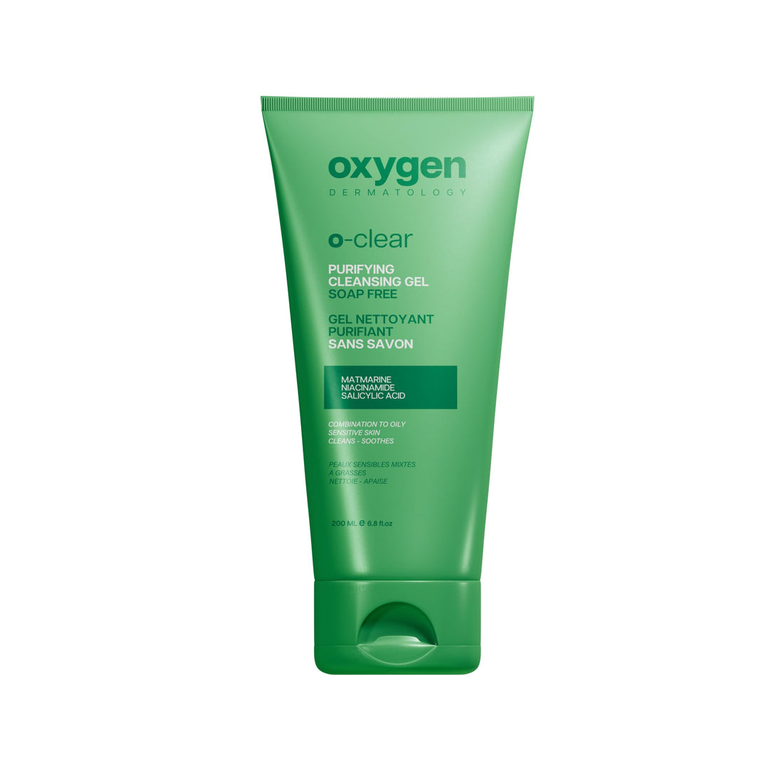Oxygen O-Clear Purifying Cleansing Gel 200 ml