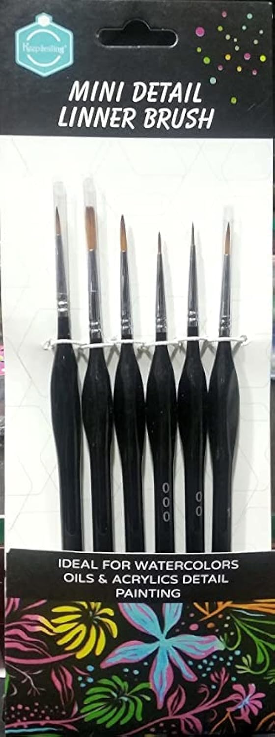 HS Keep Smiling Brush (Mini Detail Brush Set of 6)