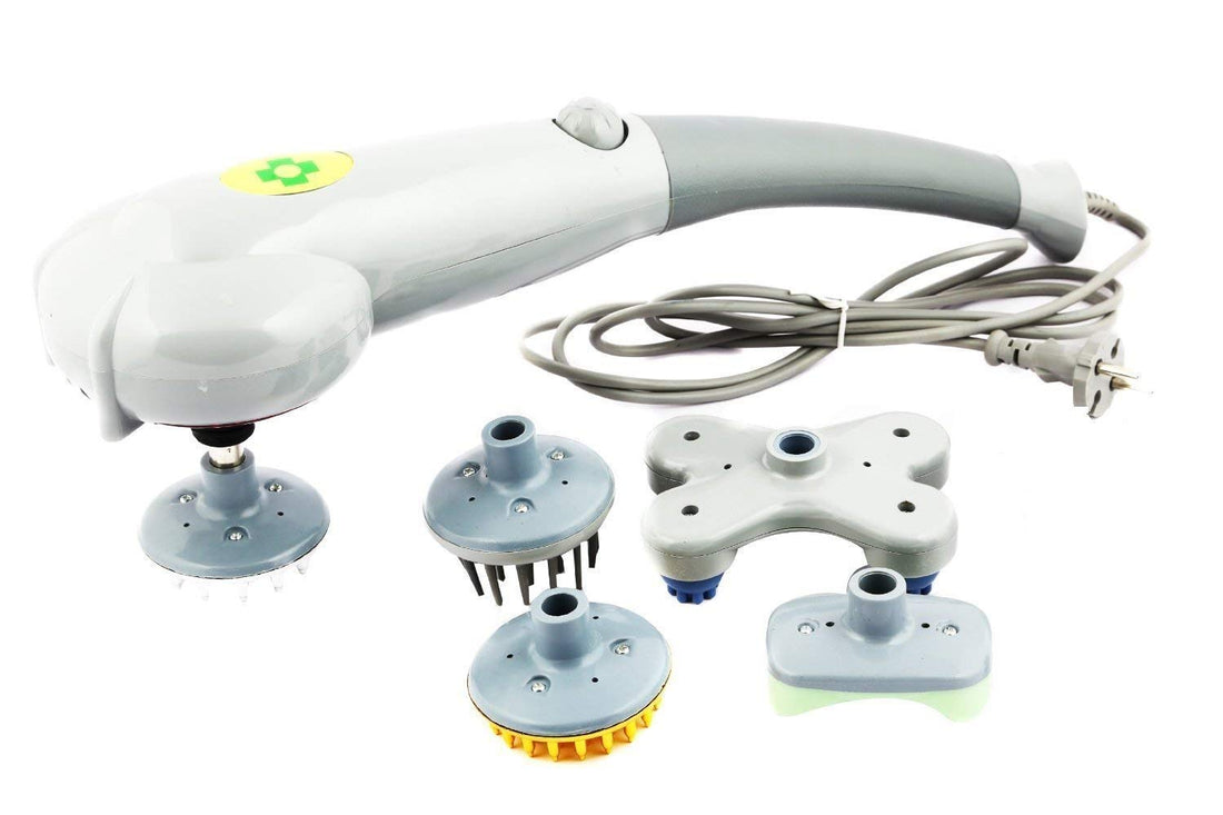 8 in 1 Magic Handheld Body Massager Machine with Weight Loss Function Vibration for Whole Body Massage Pain Relief