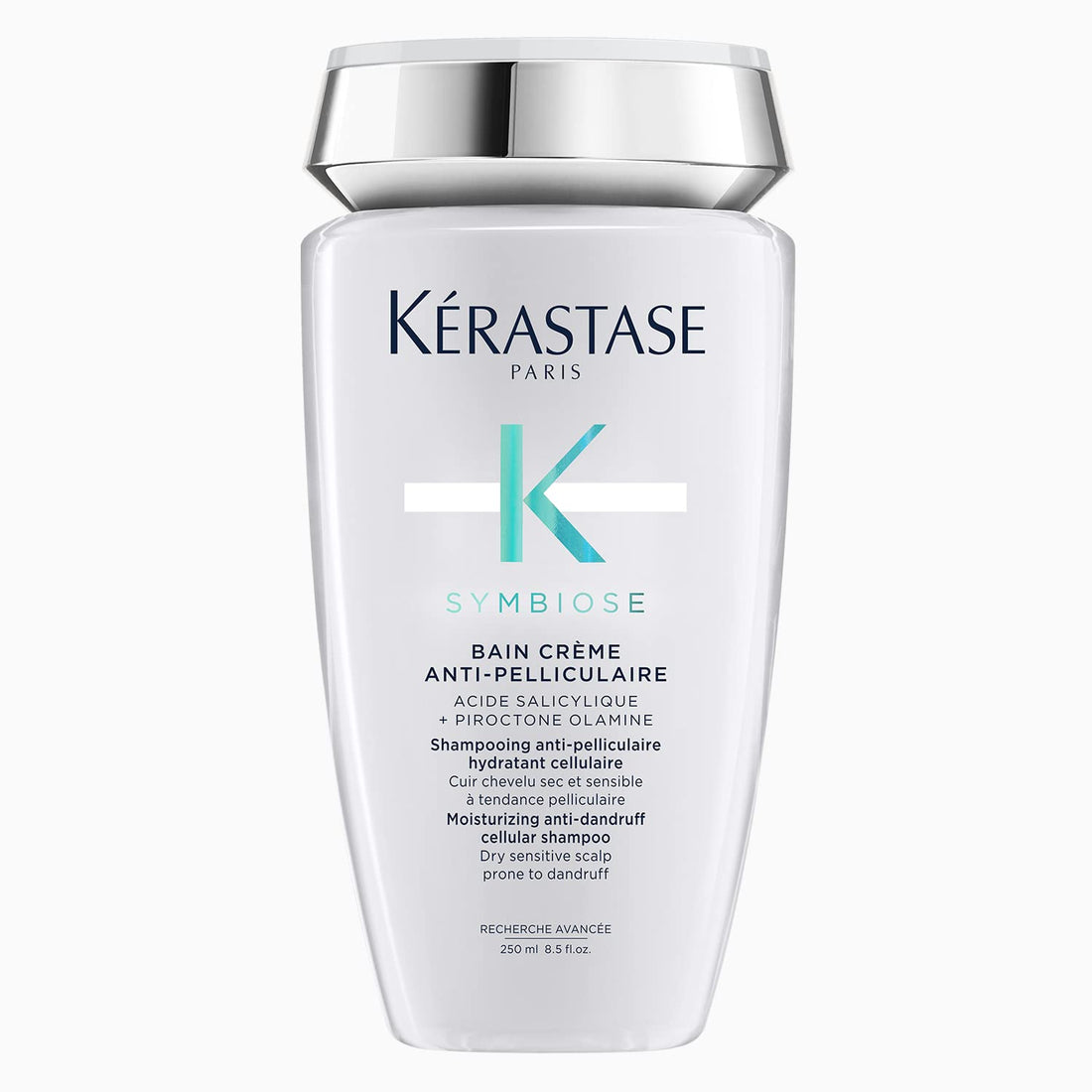 Kérastase Symbiose Moisturizing Anti-Dandruff Shampoo For Dry Sensitive Scalp Prone To Dandruff - 250ml
