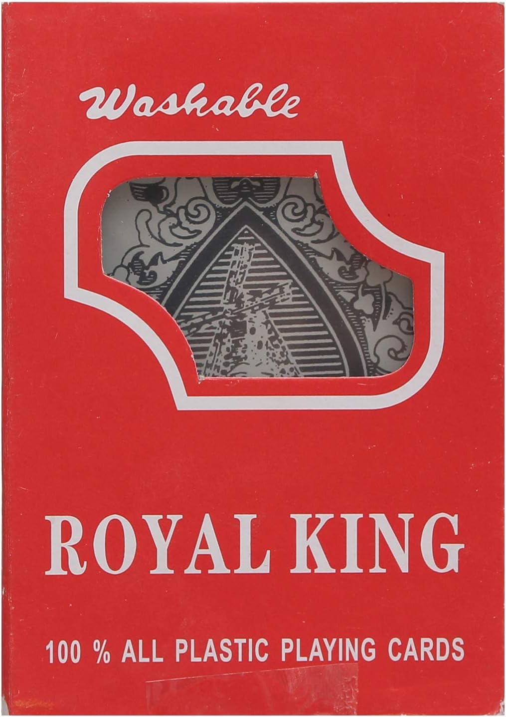 Royal King Washable All Plastic Playing Cards, 100% Plastic