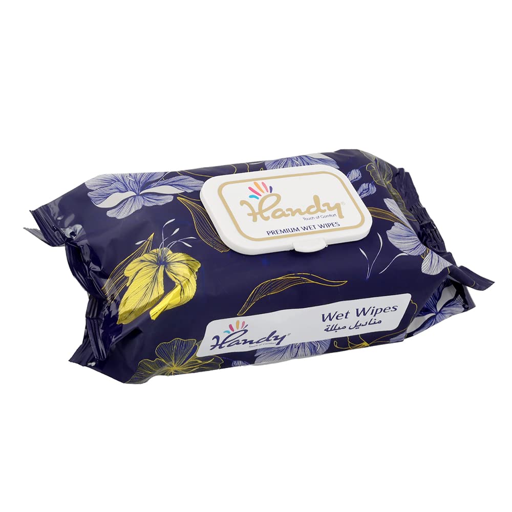 Handy premium refreshing wet wipes, 120 wipes