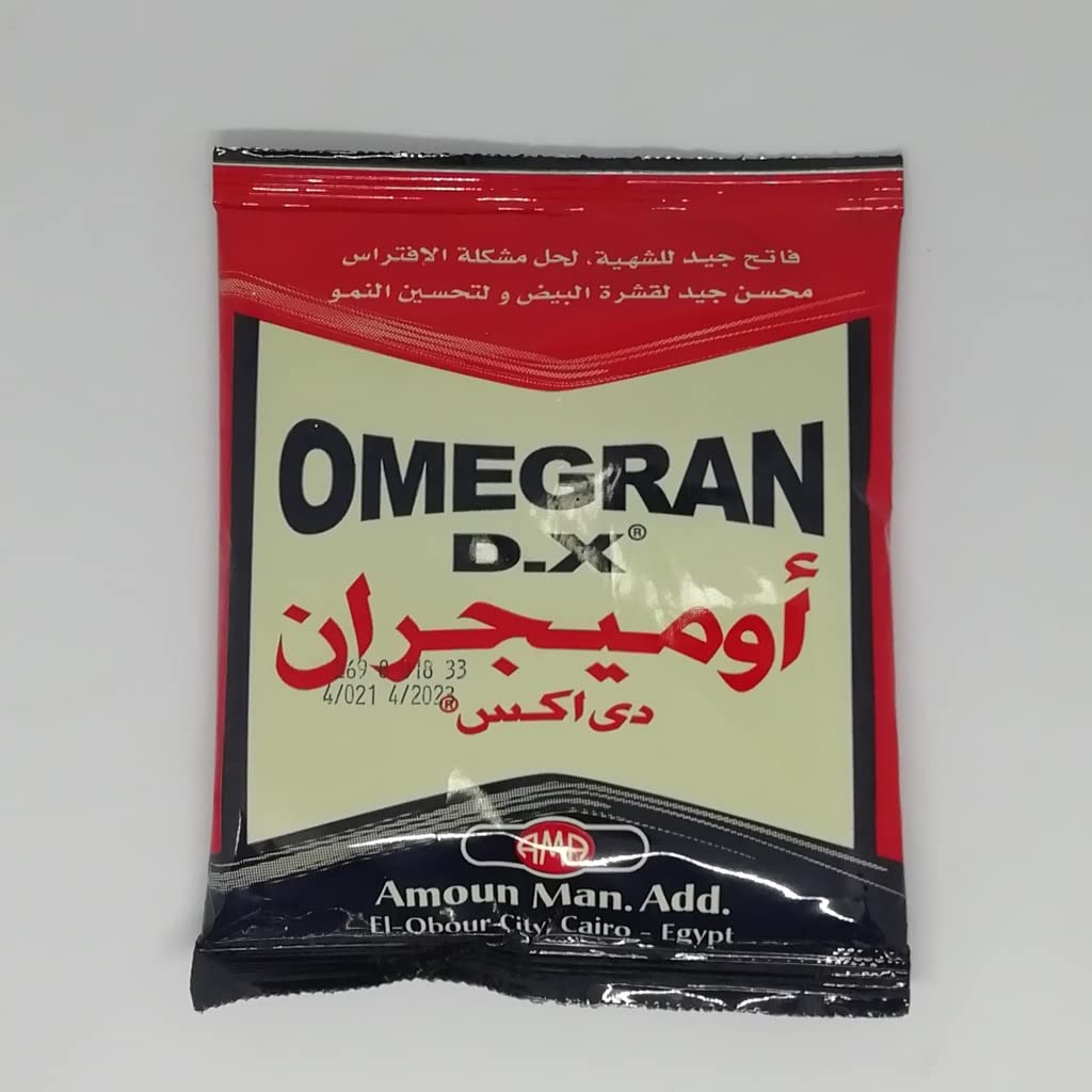 Omegran Mixed Vitamins and Salts for Birds and Animals 100g