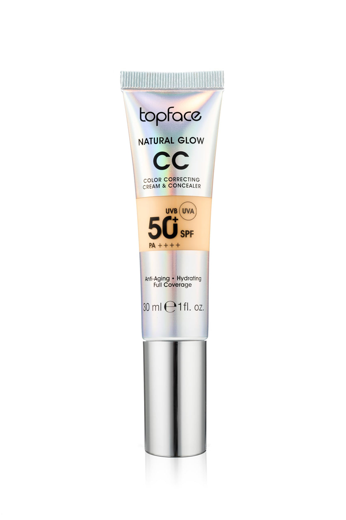 Topface Natural Glow CC color correcting Cream & concealer 50+ SPF -005