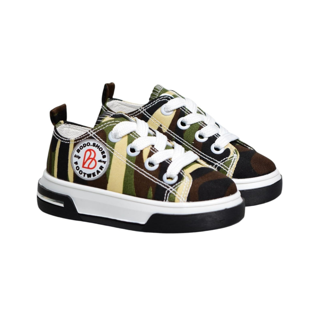 Kids Sneakers Canvas Lace Up Casual Comfortable Everyday Outdoor Sneakers for Girls Boys