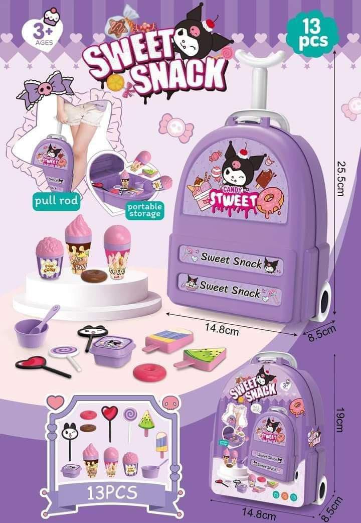 Ice Cream Bag Kitchen Toy for Girls - Chromy