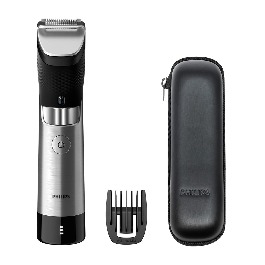 Philips Beard Trimmer 9000 Series, Lift & Trim Pro System, Silver, Which Best Buy Winner 2023 (BT9810/13)
