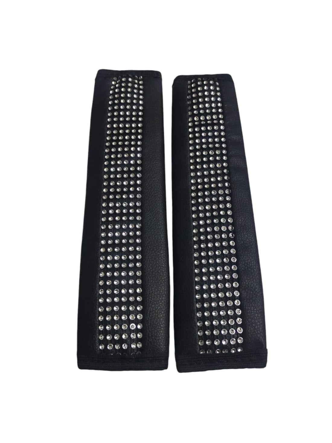 Scorpion 2 Pcs Car Seat Belt Cover PU Leather Car Seat Belt Shoulder Pads with Bling Accessories for Women Girls