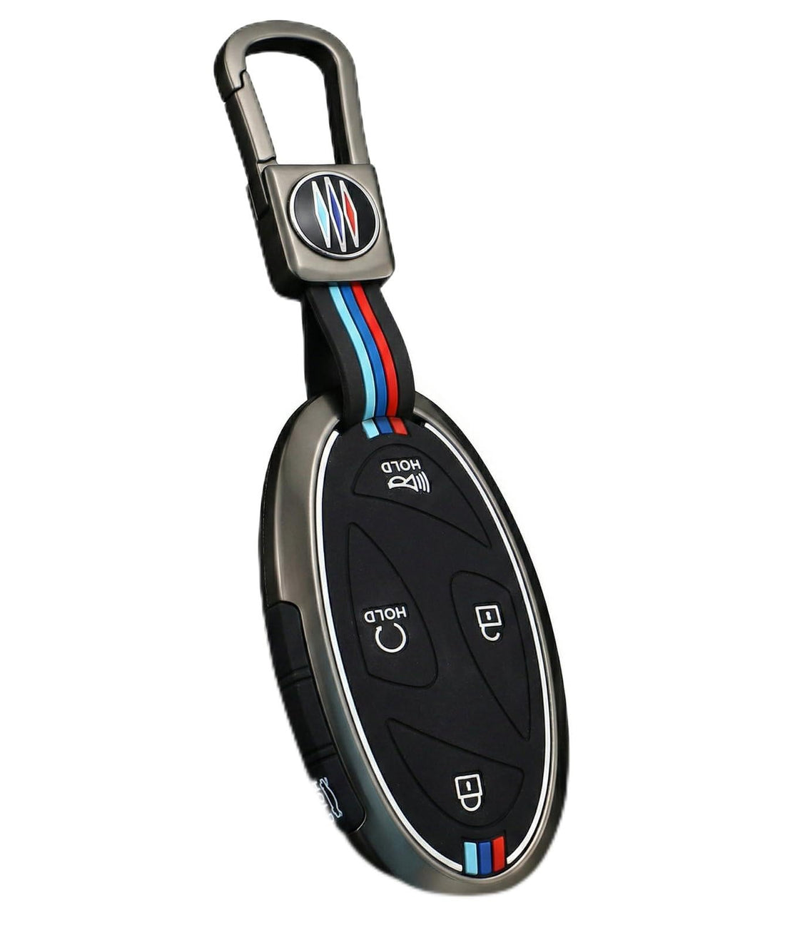 for Hyundai Key Fob Cover Case Keychain Metal Keys Holder Protector Compatible for Hyundai Kona Ioniq 6 Sante Fe Elantra Sonata Grandeur GN7 2023 2024-5 Buttons