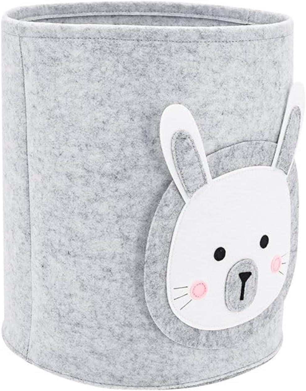 Baby Hamper Laundry Hamper Thickened Animal Children's Toys Household Debris Dirty Clothes Storage Bucket (cat)