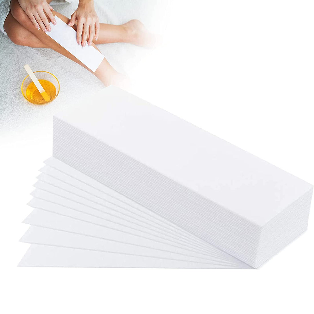 Waxing Kit with Non-Woven Waxing Paper Strips
