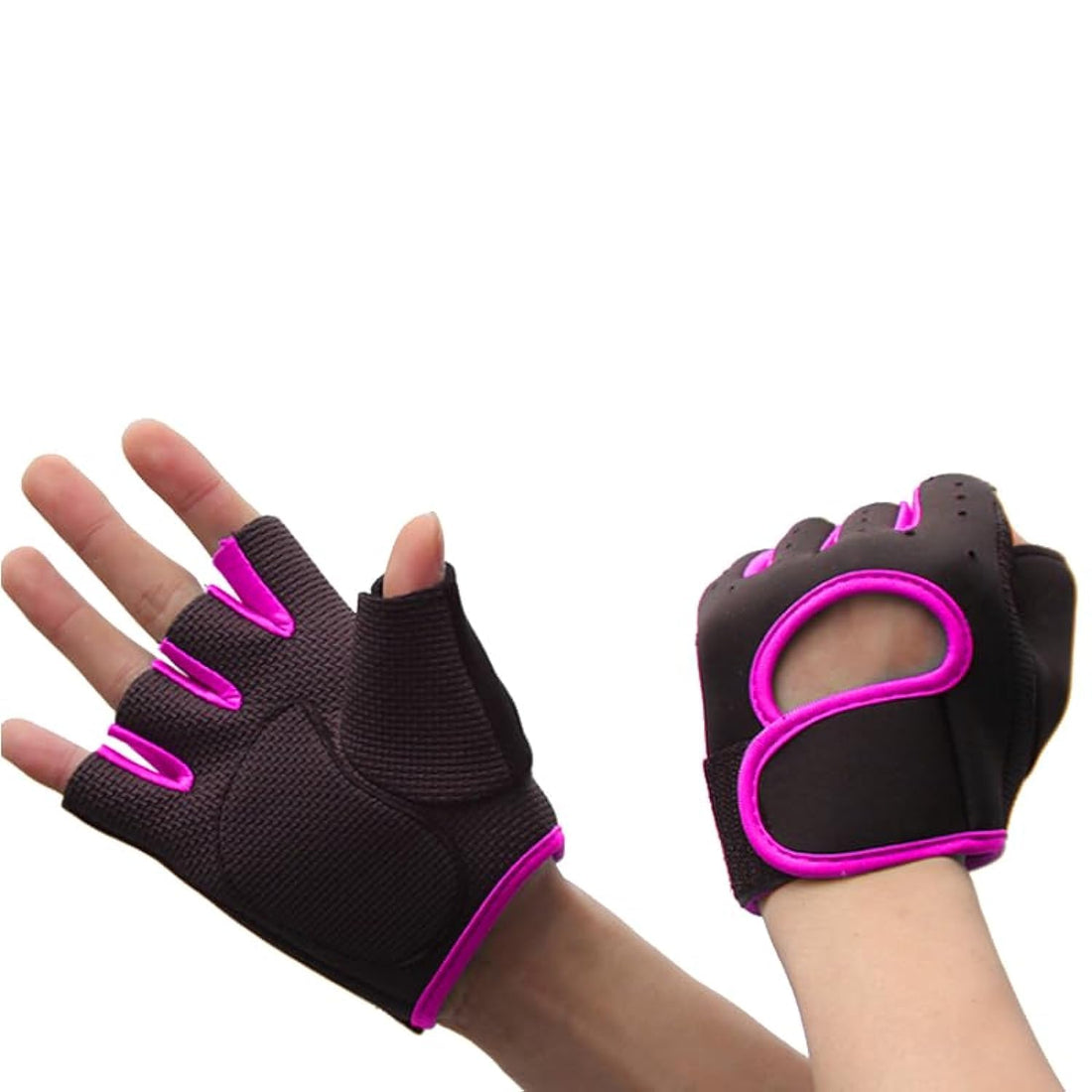 Half Finger Gloves For GYM Exercise, Weightlifting And Cycling