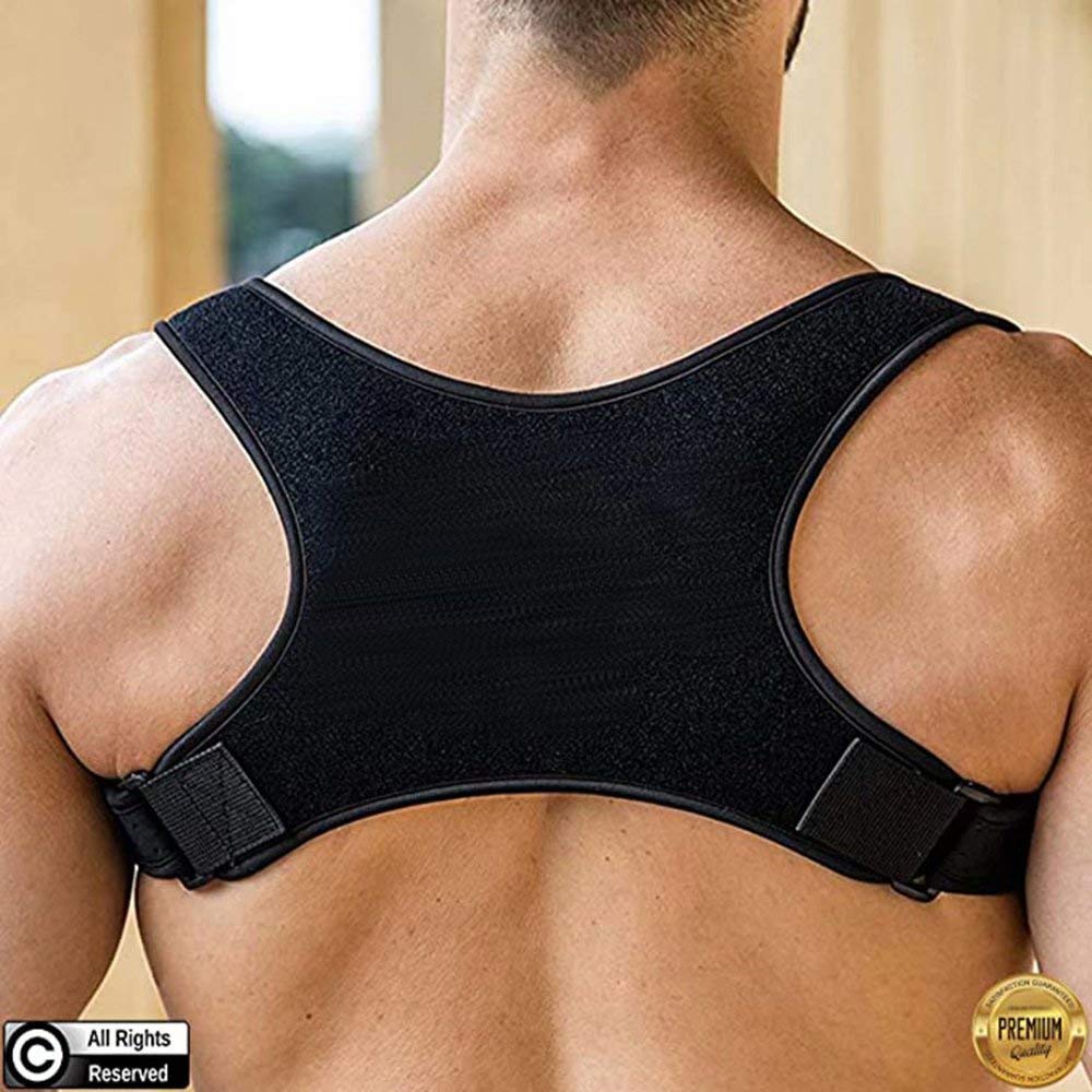 Posture Corrector For Men And Women Upper Back Support Adjustable Back Brace Posture Trainer Clavicle Support Pain Relief From Neck, Back and Shoulder