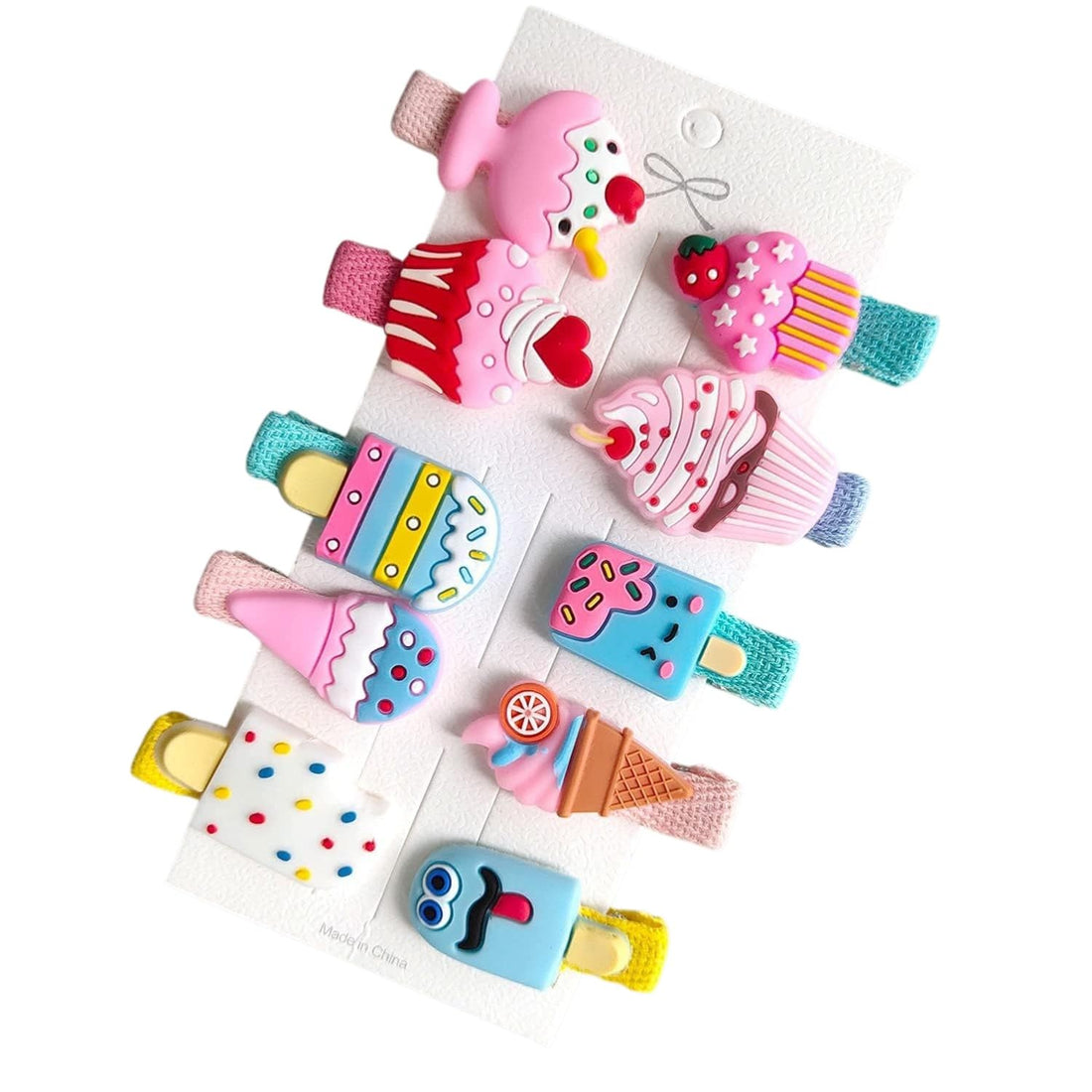 10 Pcs Fashion Baby Hair Clips Small Non-Slip Hair Clips for Little Girls Women