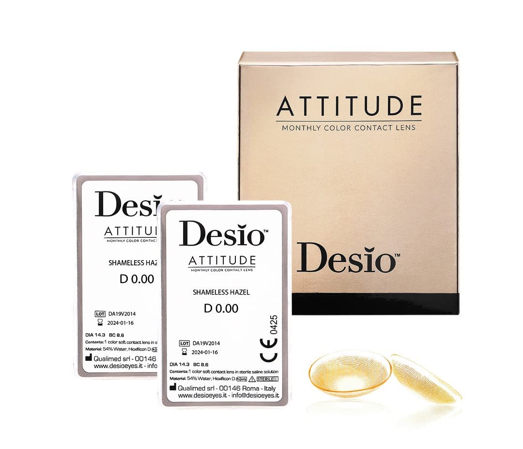 Desio Monthly Contact Lenses Sublime, Grey