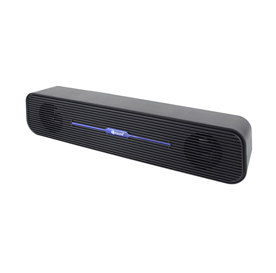 سماعة سبيكر للكمبيوتر- قناة صوتية 2.0 مع اتصال 2.0 USB - قدرة 6 وات – صوت قوي ونقي - مثالية للألعاب والموسيقى – موديل i-520