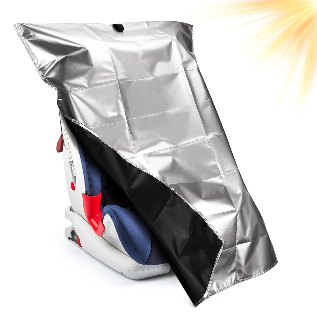 Sun Shade Cover for Baby Car Seat, Baby Travel Accessories, Car Seat Cooler Cover UV Protection