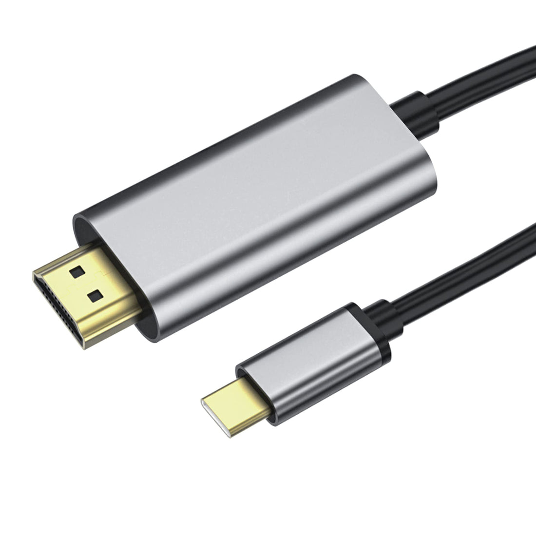 USB C to HDMI Cable 4k 6ft, USBC to HDMI Adapter for Monitor, HDMI to USB C Male ChromeBook, USB-C to HDMI Cable for Mac MacBook Pro 2022 iPad 2021 Surface Pro 8 VivoBook Flip 14 Aspire 5 etc