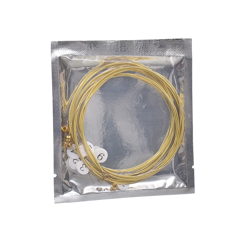 Cowboy environmental anti-rust coat strings for acoustic guitar - silver