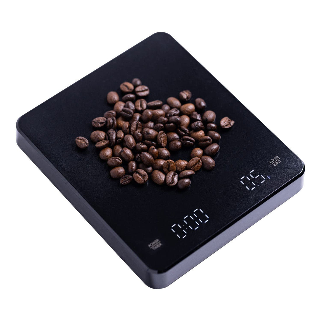 5-Star Generic QYUX Kitchen Weight Scale Electric with LED Display 3kg - Battery-Powered Food Scales Digital Grams and Oz for Diet Precision to 0.1g High-Temperature Resistant, Coffee Scale, Black