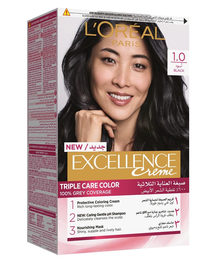 L’Oréal Paris L'Oréal Paris Excellence Creme 1 black Haircolor
