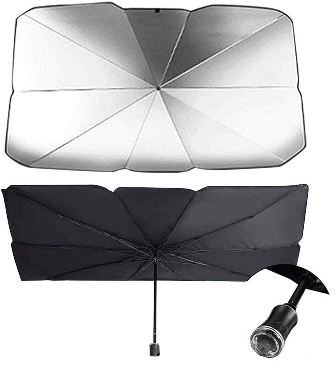 Car Sun Visors,Auto Windscreen Cover,Car Sun Shade Windscreen Foldable Umbrella Car Windshield Uv Protection Interior Front Window Sunshade