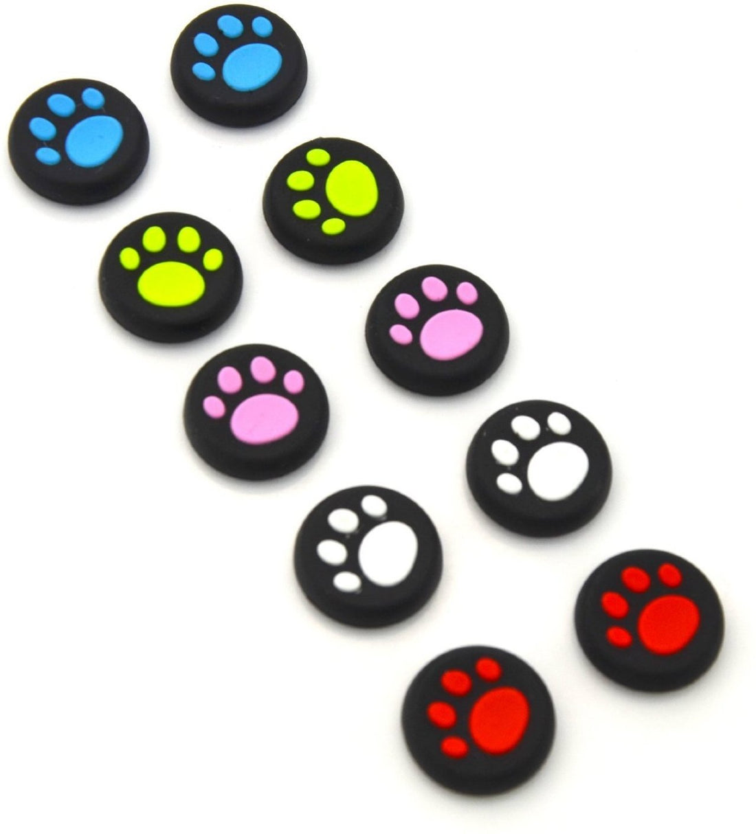 Silicone Analog Thumb Stick Cap Cover Grip Thumbsticks Joystick For PS4 PS4 Pro Slim Xbox One Xbox One S Elite Xbox 360 PS3 PS2 Wii U Cat Series
