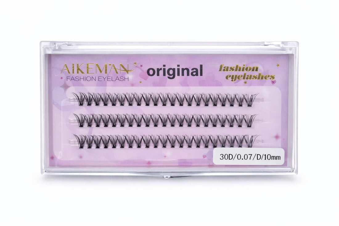 60 Pcs 30D Mink Volume Lash Clusters 10mm, 0.07 D Curl Individual Pre-Made Lash Fans for Defined Fullness, Salon & Skilled DIY Extension Application