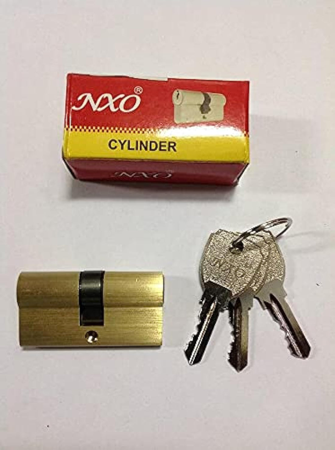 Nexo Kallon Cylinder Brass Door Heart Locks