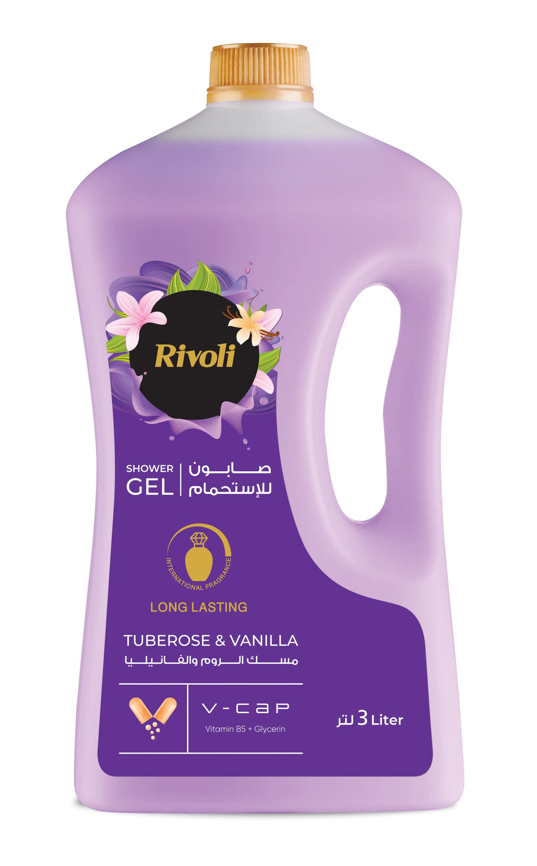 Rivoli Shower Gel Purple 3.3.Ltr