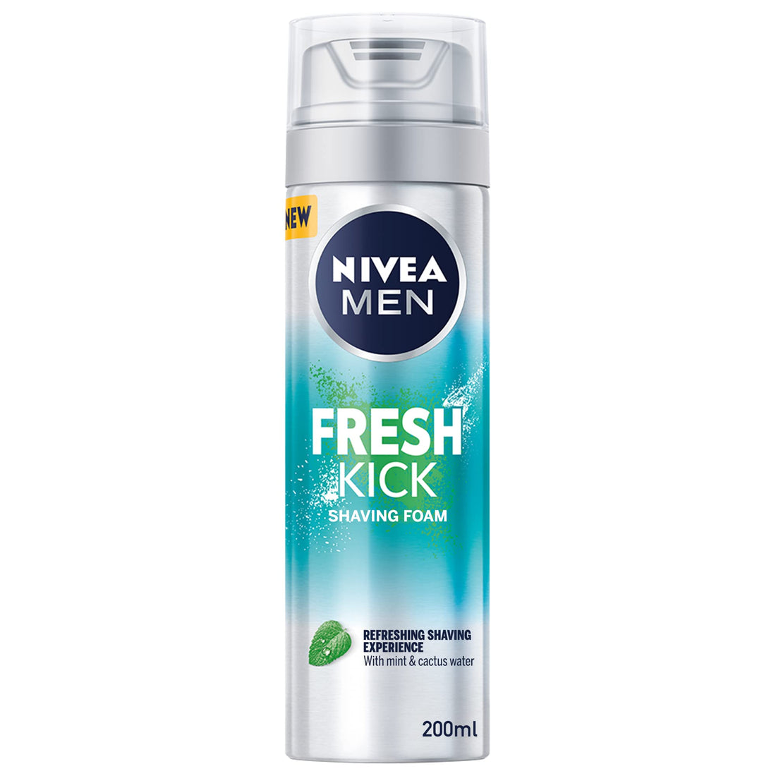 NIVEA MEN Shaving Foam, Fresh & Cool Mint Extracts, 200ml