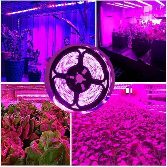 LED Grow Lights Full Spectrum Waterproof Grow Light for Indoor Hydroponics Greenhouse