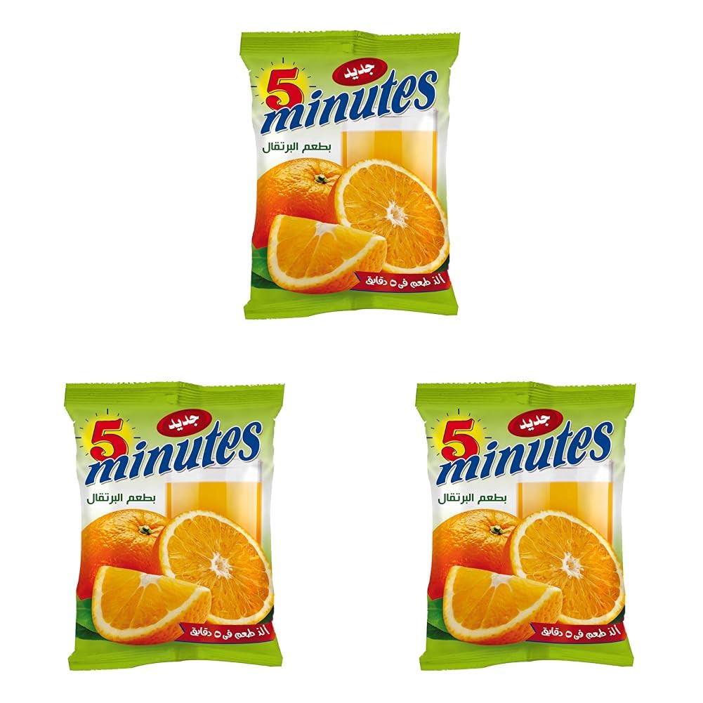 5 Minutes Orange juice bag - 250gm (Pack of 3)