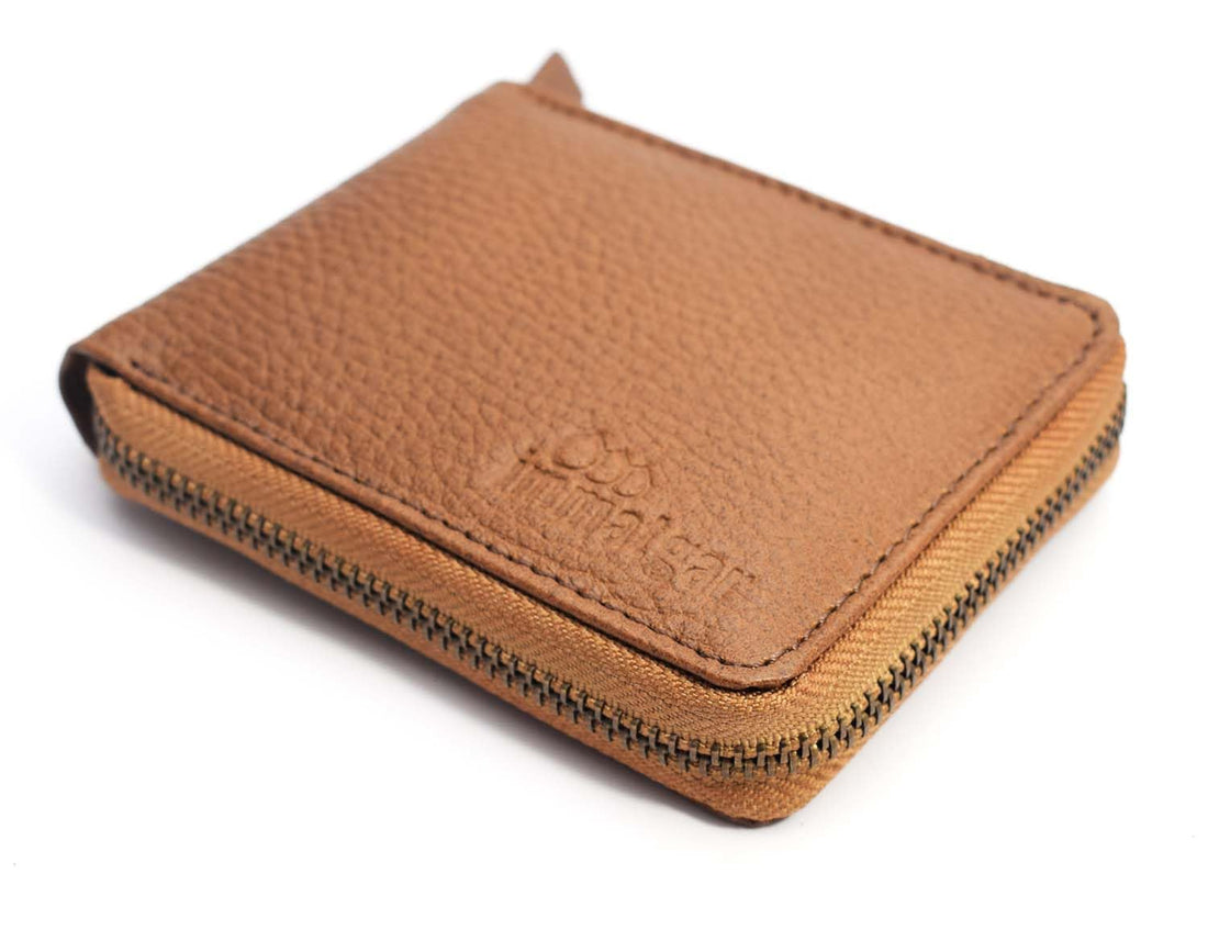 immatgar Premium Full-Grain Cowhide Leather Wallet for Men and women – Luxury Gift Wallet Handcrafted Durable and Stylis (moka)