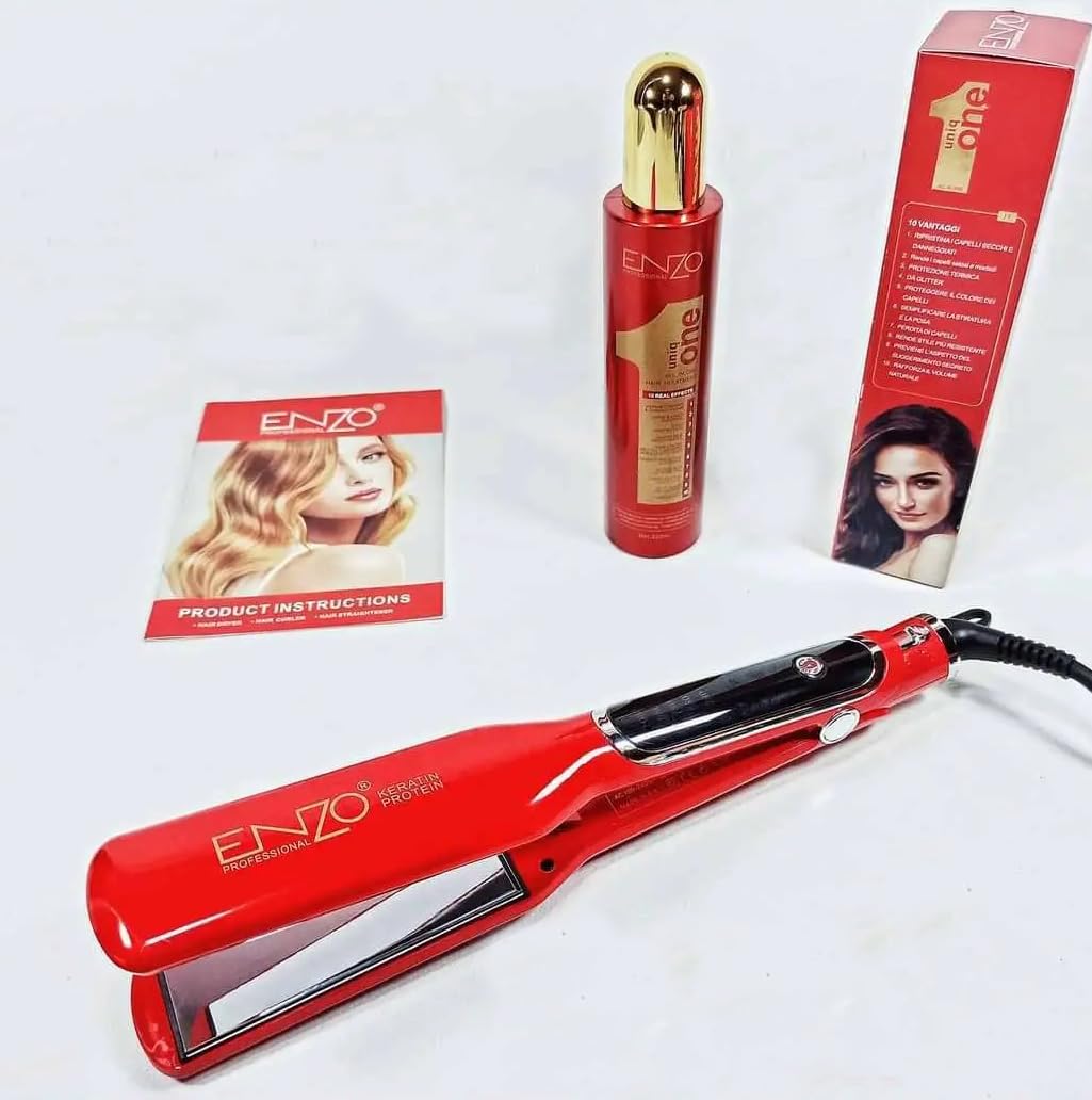 Hair Iron 1080F - Enzo + Serum