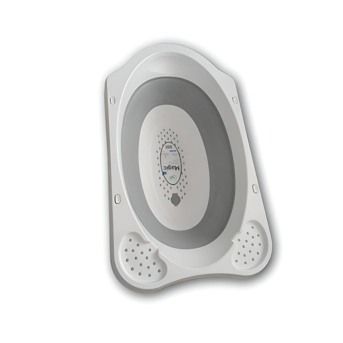 Baby Bath Tub - Portable Foldable Unit with Durable Light Plastic for Safe and Convenient Infant Bathing Experience