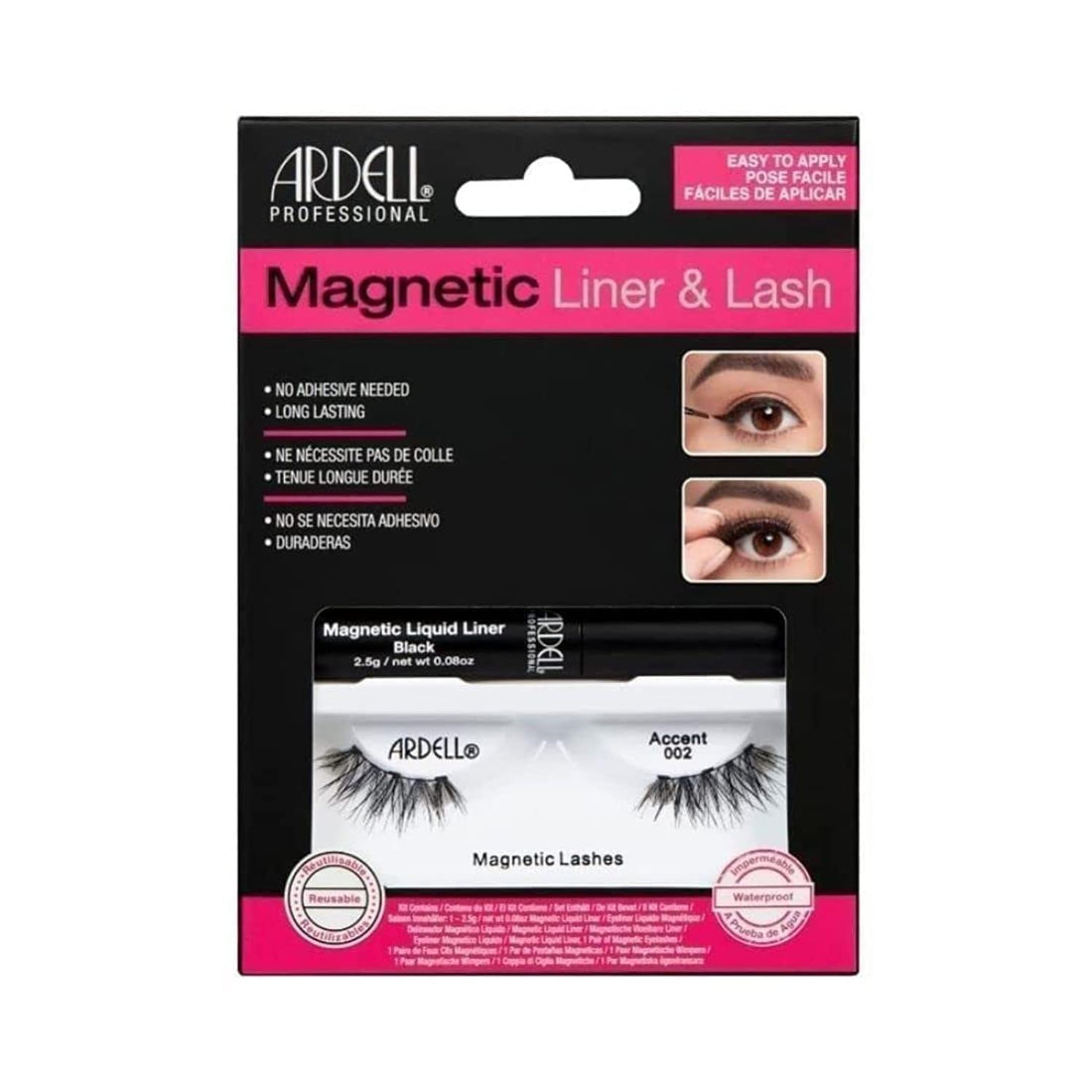 Ardell magnetic liquid liner & lash - accent 002