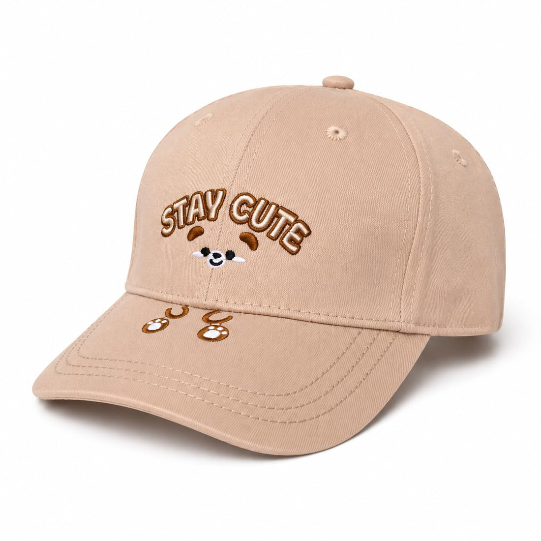 Stay Cute 100% Cotton Baby Cap — Kids Cotton Adjustable Cap — Light and Comfortable Baby Hat — Boys and Girls Everyday Cap — N-Welt