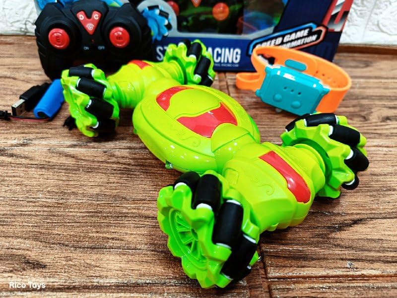 The awesome Twisting cart is now available with maximum excitement and thrills!Complete control with your smartwatch or remote control whichever you prefer.Free 360-degree movement