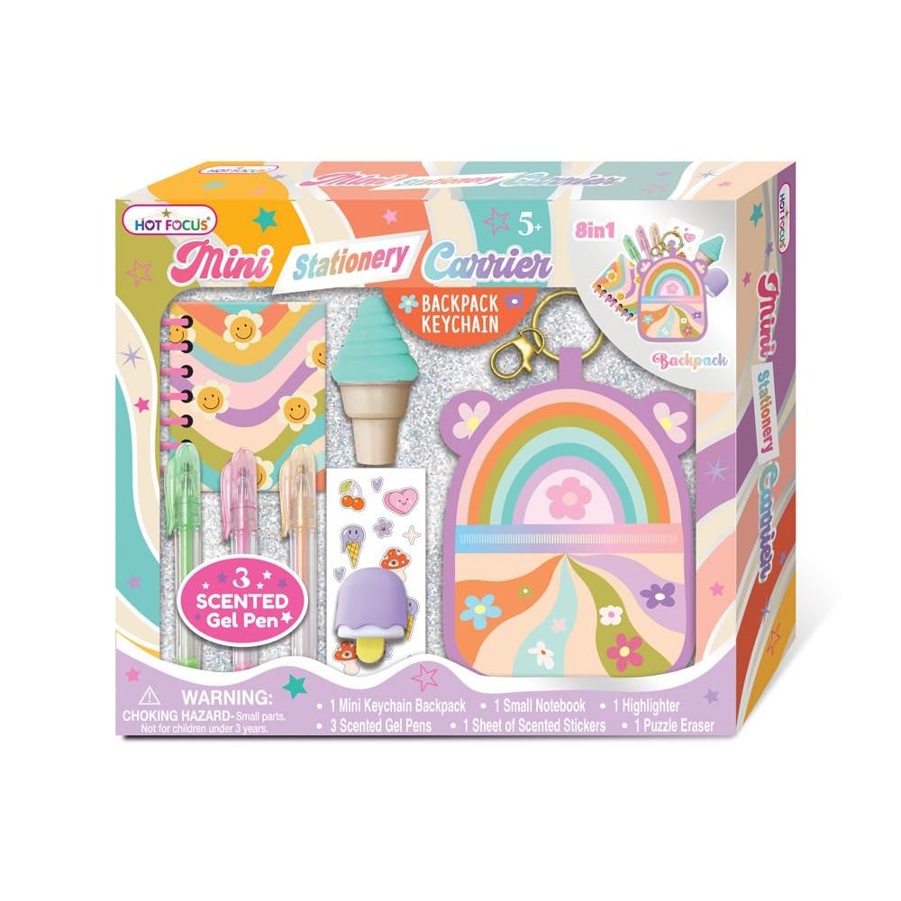 Hot Focus - Mini Stationery Carrier Good Day Writing Fun Set - 312GO
