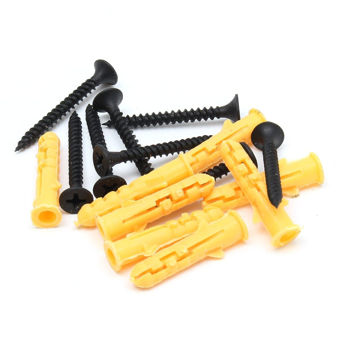 Stud and Fisher Plastic 5 cm and Fisher 6 mm (10 Pieces) .Nail Sage Sage with Fisher