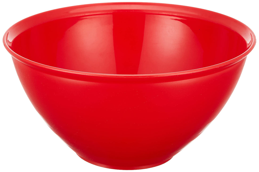 M-Design Medium Mixing Bowl 2.2L - BPA Free, Microwave Safe, Dishwasher Safe, Food Safe, Stackable - Red
