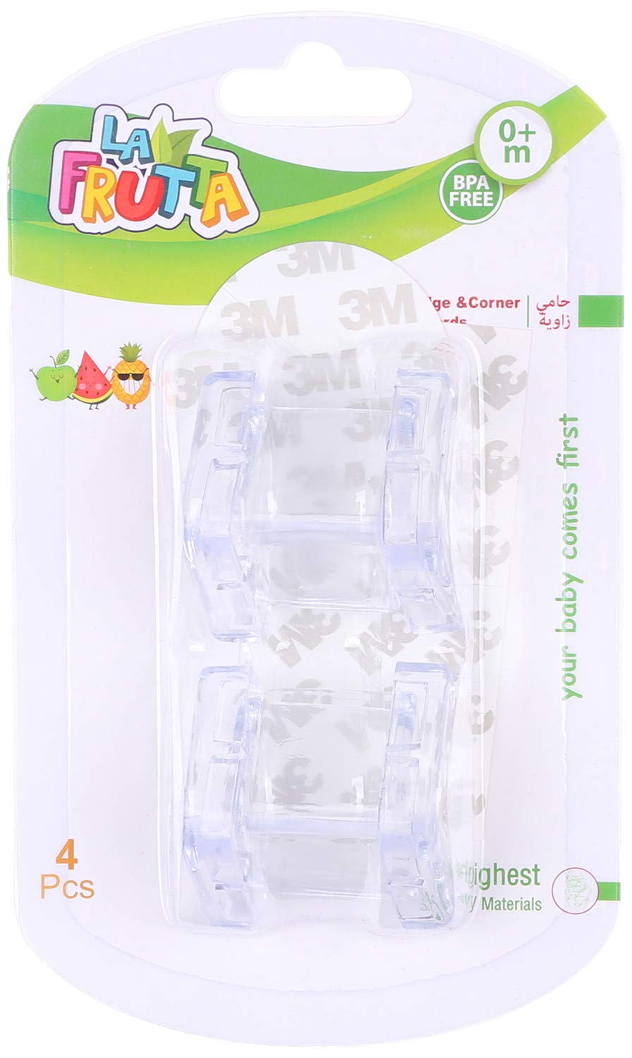 La Frutta Kid's Edge and Corner Guards - Transparent