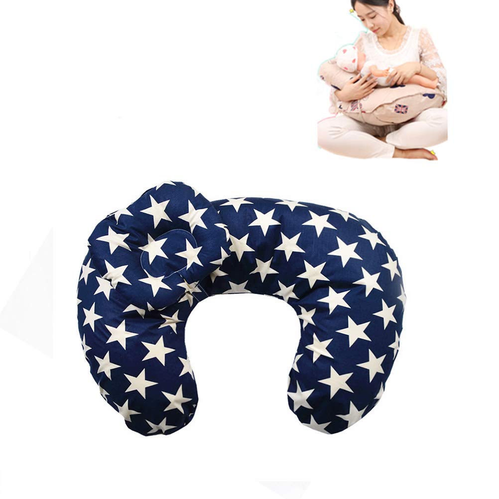 Moro Moro 3 Baby Breastfeeding Pillow, Portable Washable Zippered Pillow Covered For Travel Nursing Pillow Boys Girls, 2
